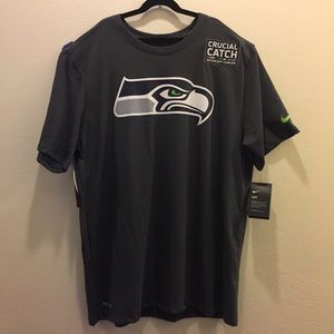 🆕 XL Nike NFL Seahawks Crucial Catch T-shirt 🏈